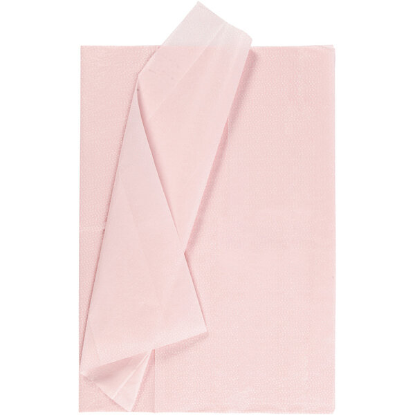 Creativ Company Tissuepapier, met stippen, vel 50x70 cm, 14 gr, lichtrood, 6 vel/ 1 doos