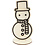 Creativ Company Figuur om te decoreren, H: 18,5 cm, 1 stuk