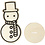 Creativ Company Figuur om te decoreren, H: 18,5 cm, 1 stuk