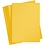 Creativ Company Gekleurd Karton, A4, vel 210x297 mm, 180 gr, sun yellow, 100 vel/ 1 doos
