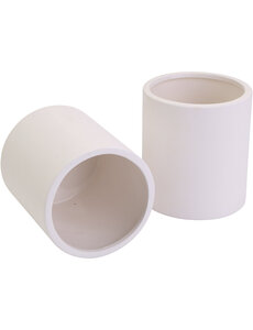  Keramieke potten, d 9 cm, afm 10 cm, 12 stuk/ 1 doos