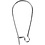 Creativ Company Oorbellen, L: 25 mm, verzilverd, 6 stuk/ 1 doos