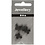 Creativ Company Kruis, afm 10x10 mm, gatgrootte 1,5 mm, zwart, 4 stuk/ 1 doos