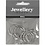 Creativ Company Oorbellen, d 25 mm, verzilverd, 8 stuk/ 1 doos