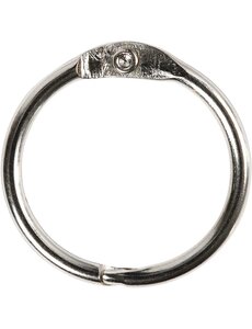 Creativ Company Boekbindersring, d 19 mm, dikte 2 mm, 10 stuk/ 1 doos