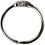 Creativ Company Boekbindersring, d 19 mm, dikte 2 mm, 10 stuk/ 1 doos