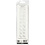 Creativ Company Vlechtstroken, L: 45 cm, B: 10 mm, d 4,5 cm, wit, 100 stroken/ 1 doos