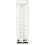 Creativ Company Vlechtstroken, L: 45 cm, B: 15 mm, d 6,5 cm, wit, 100 stroken/ 1 doos