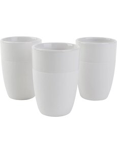  Mok met matte buitenkant, afm 10x7 cm, 12 stuk/ 1 doos