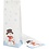 Zak met motief, kerstmotieven, H: 28 cm, afm 6x10 cm, 60 gr, 100 stuk/ 1 doos