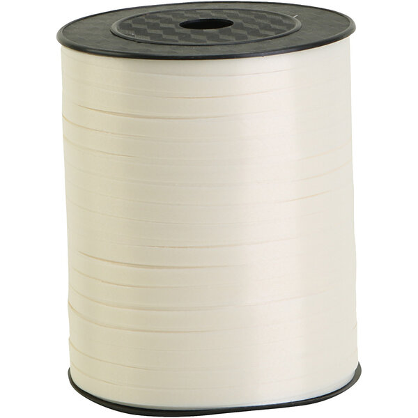 Creativ Company Cadeaulint, B: 5 mm, wit, 400 m/ 1 rol