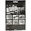 Creativ Company Pompon van papier, d 20+24+30 cm, 14 gr, wit, 3 stuk/ 1 doos