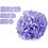 Creativ Company Pompon van papier, d 20+24+30 cm, 16 gr, paars, 3 stuk/ 1 doos