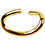 Creativ Company Ring, ovaal, dikte 0,7 mm, verguld, 50 stuk/ 1 doos