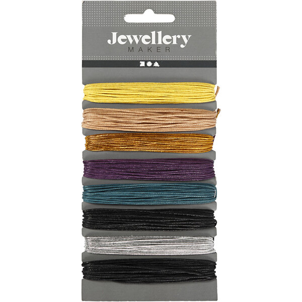 Creativ Company Katoenkoord, dikte 1 mm, diverse kleuren, 8x5 m/ 1 doos