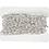 Creativ Company Jasseron, B: 6 mm, verzilverd, 5 m/ 1 stuk