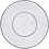 Creativ Company Onderplaat, d 15 cm, medium, helder, 10 stuk/ 1 doos