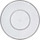 Creativ Company Onderplaat, d 15 cm, medium, helder, 10 stuk/ 1 doos
