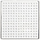 Creativ Company Onderplaat, afm 7x7 cm, medium, helder, 1 stuk