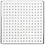 Creativ Company Onderplaat, afm 7x7 cm, medium, helder, 1 stuk