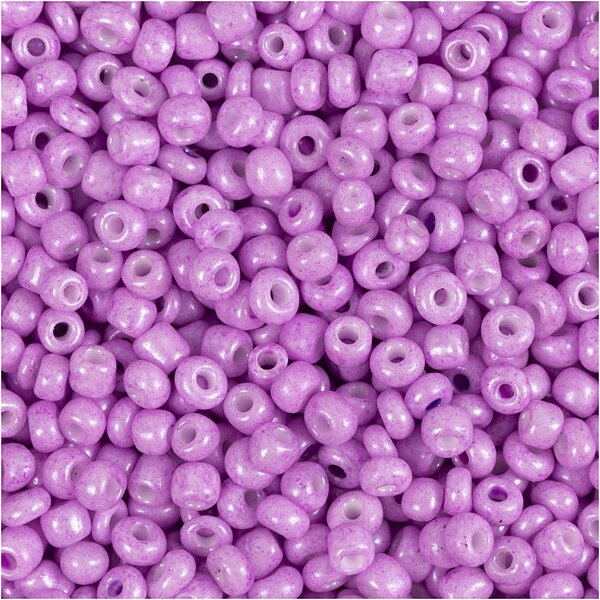 Creativ Company Rocailles, d 3 mm, afm 8/0, gatgrootte 0,6-1,0 mm, soft pink, 25 gr/ 1 doos