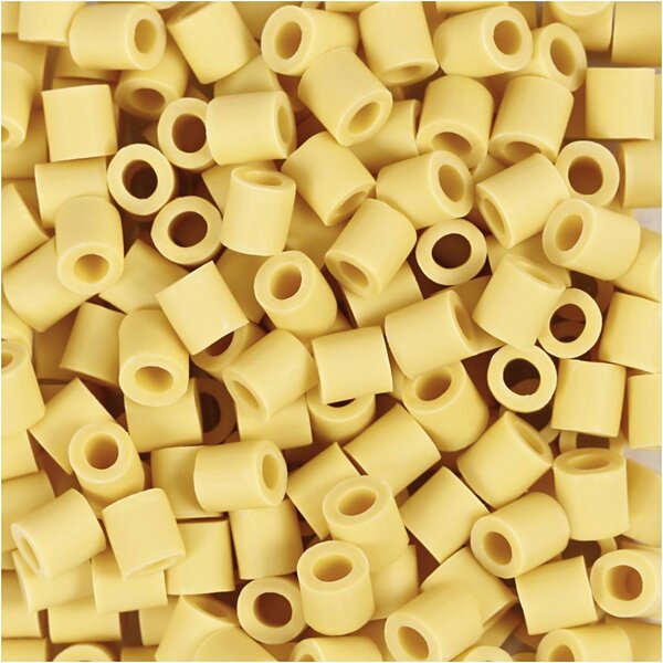 NABBI BioBeads van NABBI, afm 5x5 mm, gatgrootte 2.5 mm, medium, geel, 1000 stuk/ 1 doos