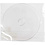 Creativ Company Onderplaat, grote cirkel, d 15 cm, medium, helder, 1 stuk