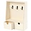 Creativ Company Sleutelkast, H: 28,5 cm, D: 5-8 cm, B: 22 cm, 1 stuk
