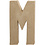Creativ Company Letter, M, H: 20,5 cm, B: 12 cm, dikte 2,5 cm, 1 stuk