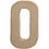 Creativ Company Letter, O, H: 20,4 cm, B: 11,5 cm, dikte 2,5 cm, 1 stuk