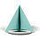Creativ Company Servetten, witte achterkant, afm 33x33 cm, licht turquoise, 20 stuk/ 1 doos