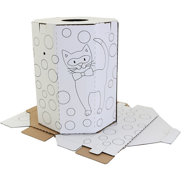Creativ Company Ton, Met print, H: 39 cm, 2 stuk/ 1 doos