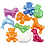 Creativ Company Figuur Kralen, afm 25 mm, gatgrootte 4 mm, 125 ml/ 1 doos