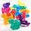 Creativ Company Figuur Kralen, afm 25 mm, gatgrootte 4 mm, 125 ml/ 1 doos