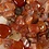 Creativ Company Kristallen kralen, Aventurien, afm 7-12 mm, gatgrootte 1 mm, koraal, 63 stuk/ 1 doos