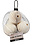 Creativ Company Houten kraal, d 50 mm, gatgrootte 8 mm, 4 stuk/ 1 doos
