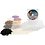 NABBI Starterset Foto kralen, medium, diverse kleuren, 14000 stuk, 1 set