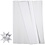 Creativ Company Vlechtstroken, L: 45 cm, d 4,5 cm, B: 10 mm, wit, 500 stroken/ 1 doos