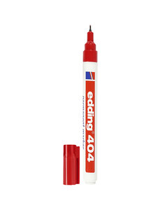  Edding 404 Marker, lijndikte 0,75 mm, rood, 1 stuk