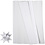 Creativ Company Vlechtstroken, L: 45 cm, d 4,5 cm, B: 10 mm, wit, 500 stroken/ 1 doos