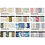 Design papierblok, vel 15,2x15,2 cm, 120 gr, diverse kleuren, 300 vel, 6x50 vel/ 1 doos