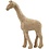 Giraf, H: 16 cm, L: 11 cm, 1 stuk