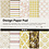 Creativ Company Design papierblok, vel 15,2x15,2 cm, 120 gr, groen, roze, 50 vel/ 1 doos