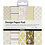 Creativ Company Design papierblok, vel 15,2x15,2 cm, 120 gr, groen, roze, 50 vel/ 1 doos
