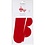 Vivi Gade Gevlochten harten, afm 13,5x12,5 cm, rood, wit, 8 set/ 1 doos