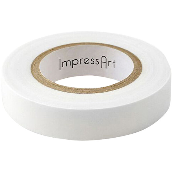 ImpressArt Tape, B: 12,7 mm, wit, 10 m/ 1 rol