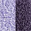 Creativ Company Rocailles 2-cut, d 1,7 mm, afm 15/0, gatgrootte 0,5 mm, frosted lila, transparant paars, 2x7 gr/ 1 doos