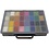 Creativ Company Rocailles, d 1,7+3+4 mm, afm 6/0+8/0+12/0, gatgrootte 0,5-1,2 mm, kleuren kan variëren , 32x100 gr/ 1 doos