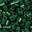 NABBI Foto kralen, afm 5x5 mm, gatgrootte 2,5 mm, medium, donkelgroen (9), 1100 stuk/ 1 doos
