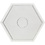 Creativ Company Onderplaat, grote zeskant, afm 15x15 cm, medium, 10 stuk/ 1 doos